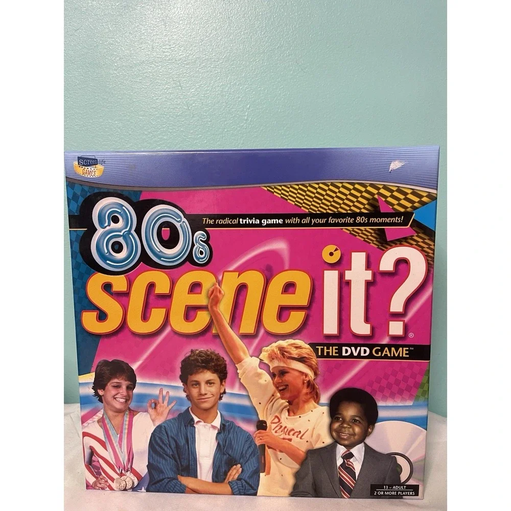 Screen Life Games! 80's Scene It? The DVD Game Pre-owned‎